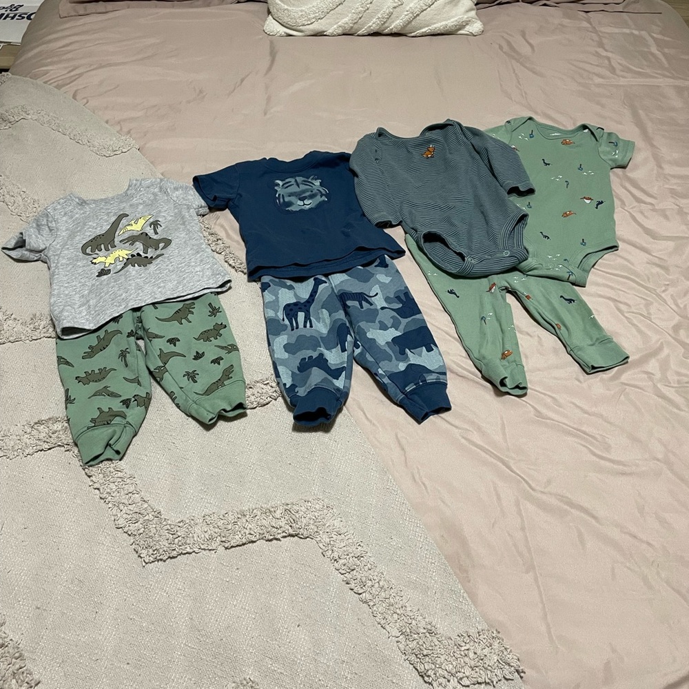 *SOLD*3 Carters Shirt and Pants Outfit Sets